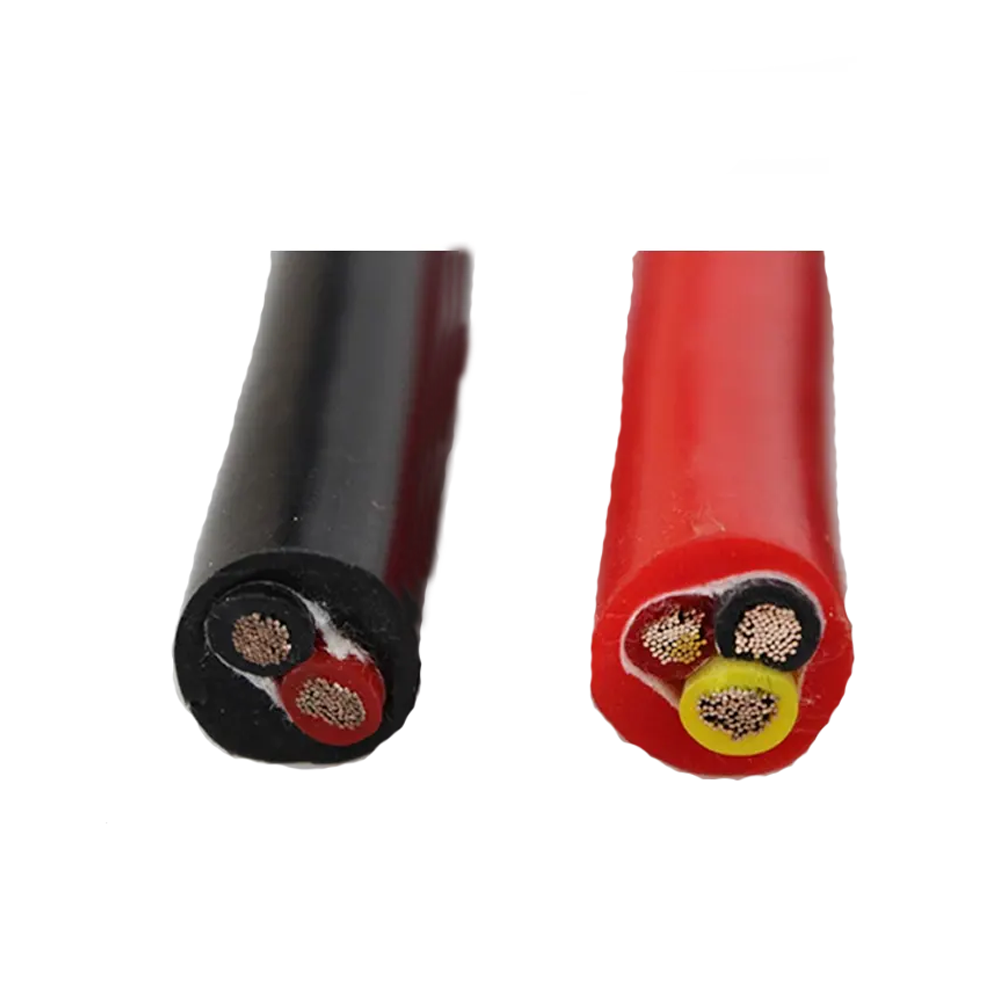 Cable de caucho de silicona resistente al envejecimiento a alta temperatura YGC