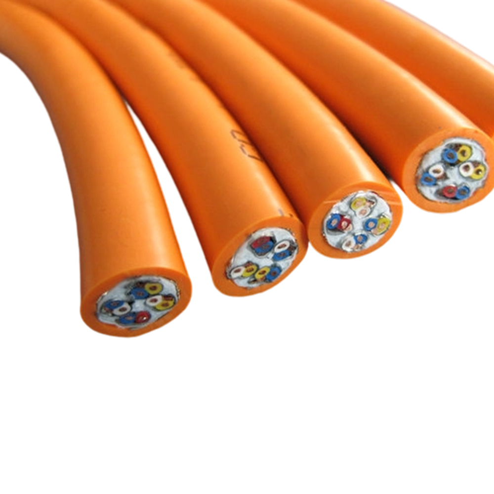 Cable de cadena de arrastre de rendimiento eléctrico confiable TRVV