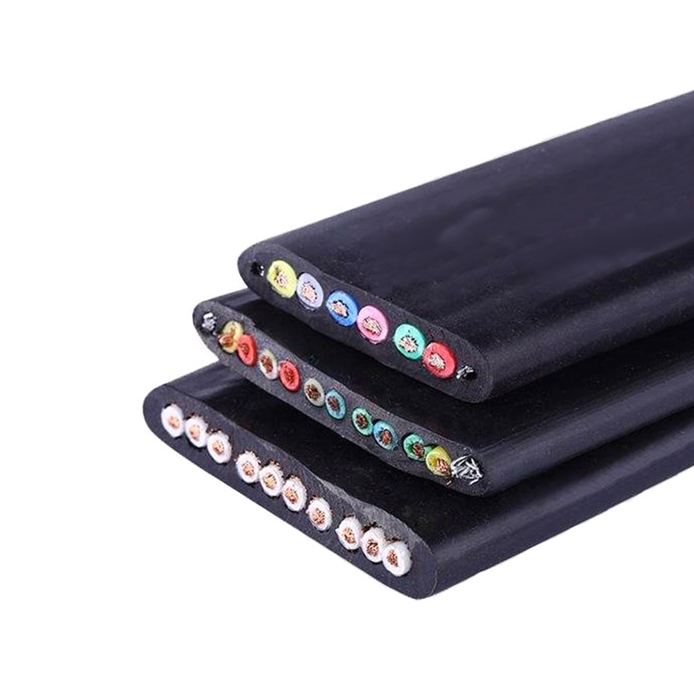 TVVBSG Cable plano móvil de ascensor con transmisión estable