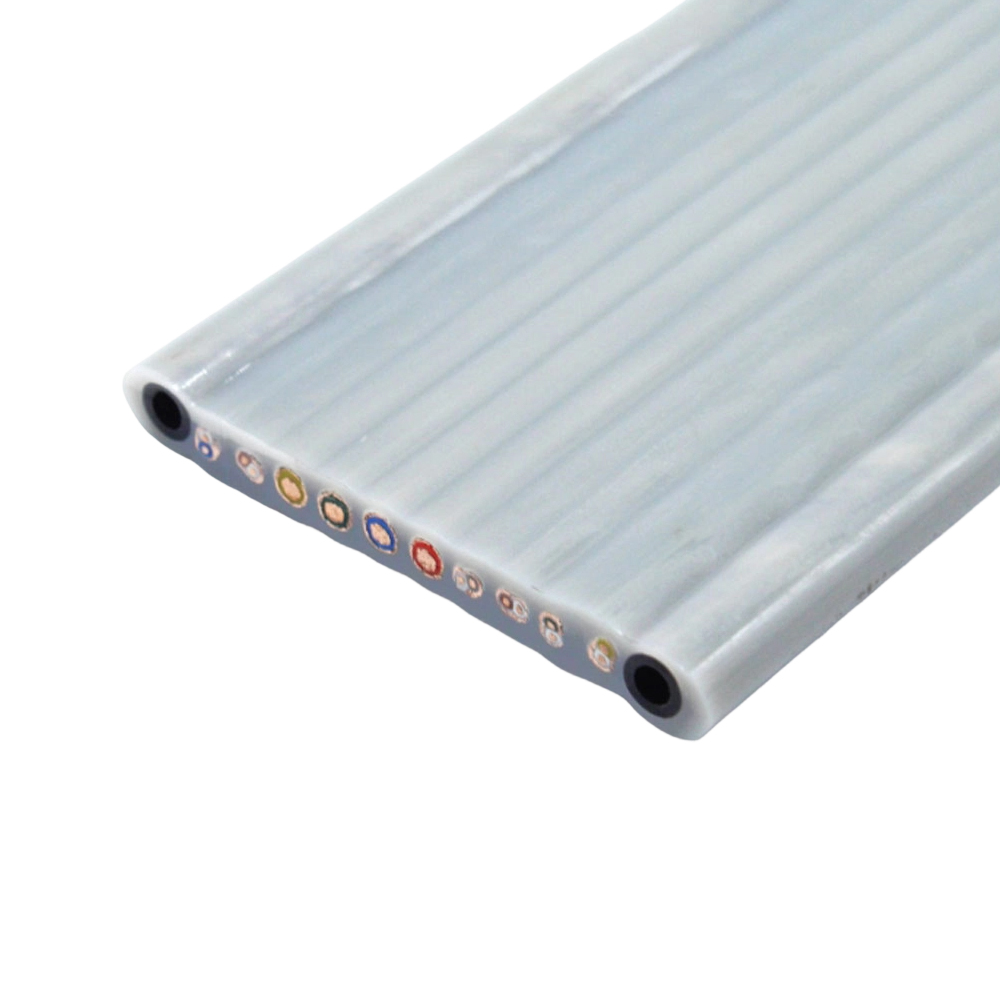 HO7VVD3H6-F Adecuado para entornos industriales Cable plano móvil para ascensores