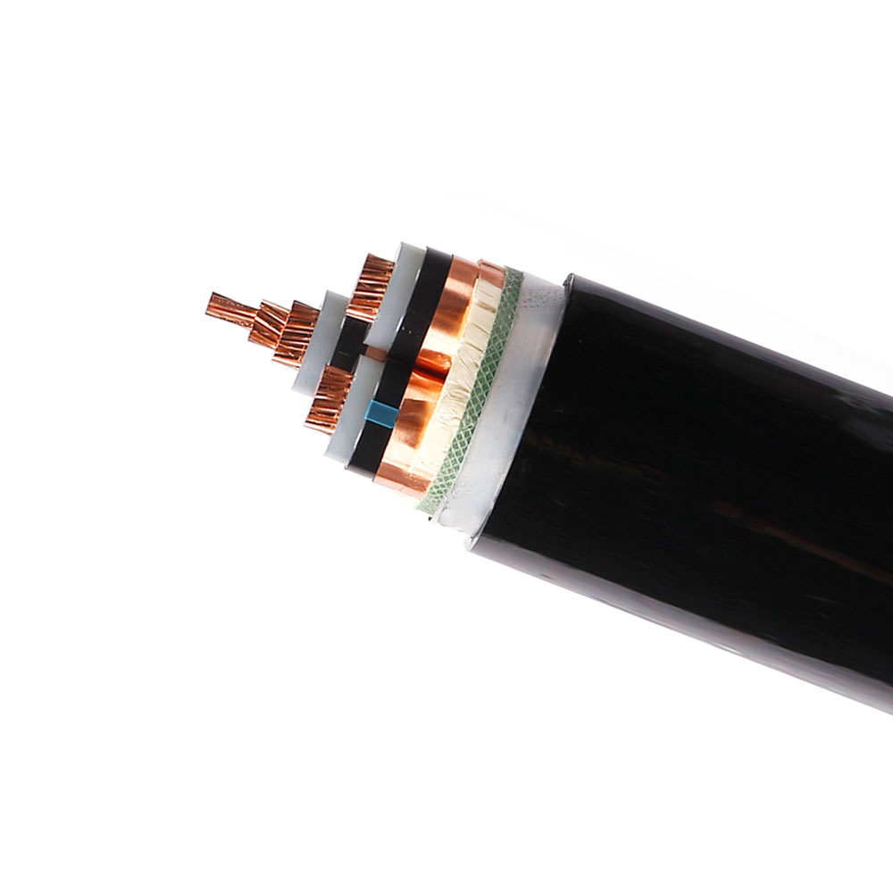 Cable de alimentación con aislamiento de polietileno reticulado YJLV43 de 6~35 KV