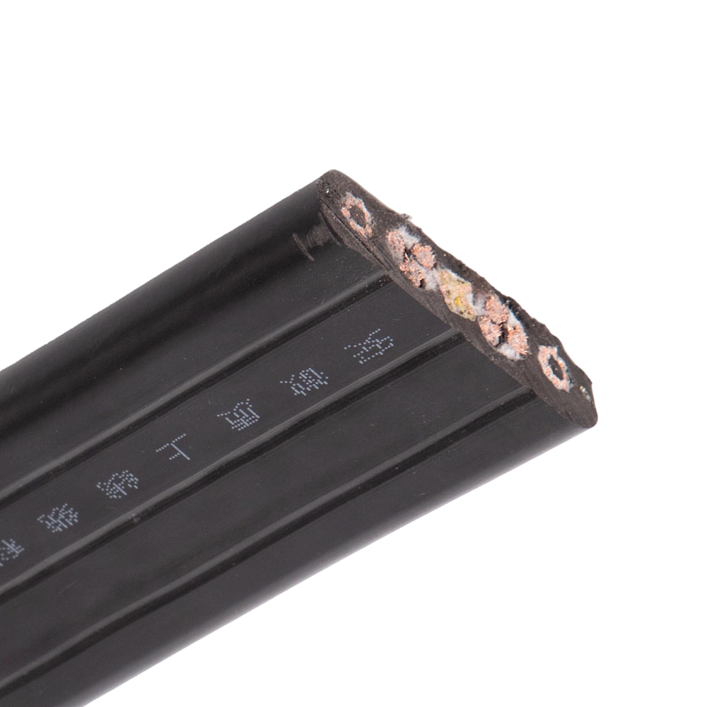 Cable plano móvil para ascensor de diseño compatible con HO7VVH6-F