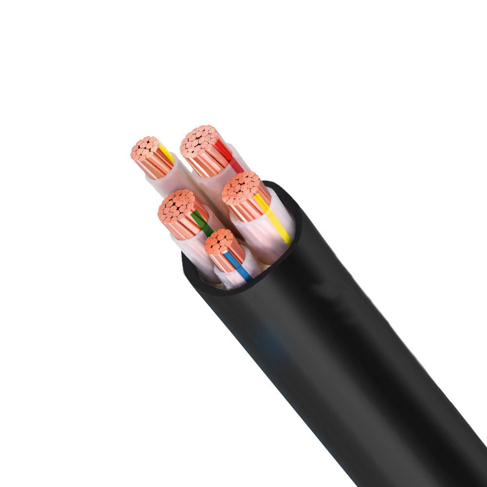 Cable de alimentación aislado y enfundado XLPE resistente al calor YJV