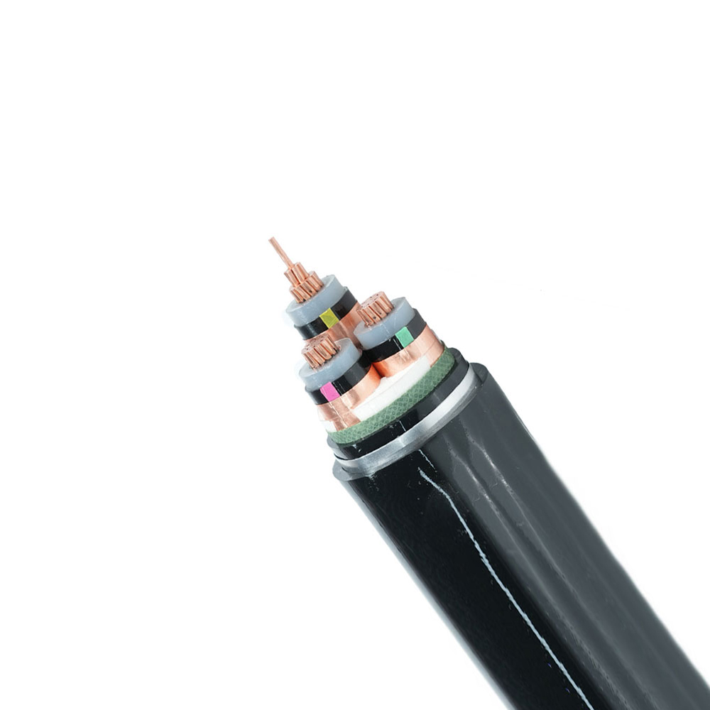 YJV22 Protección mecánica Cable de alimentación aislado y enfundado XLPE