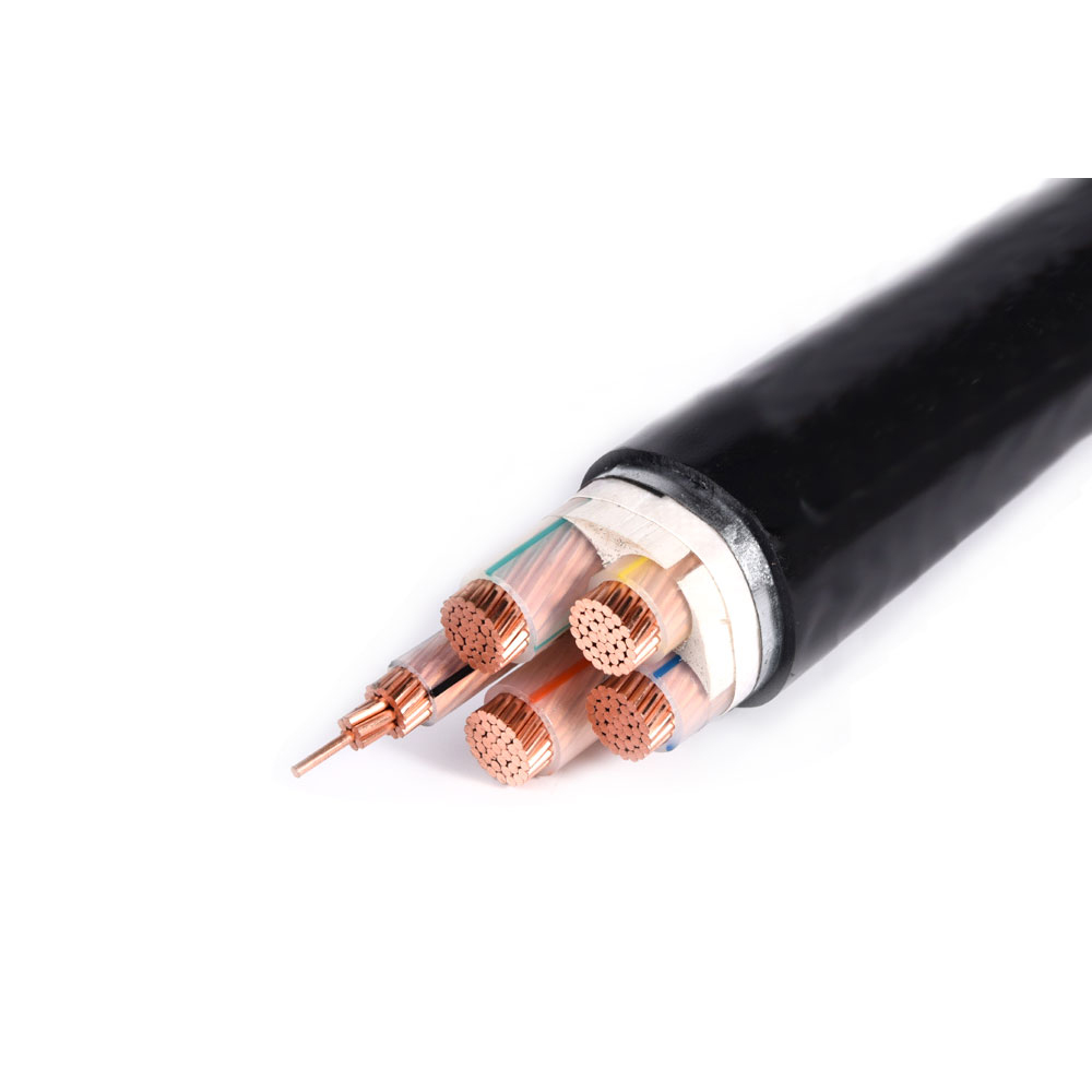 YJV22 Protección mecánica Cable de alimentación aislado y enfundado XLPE