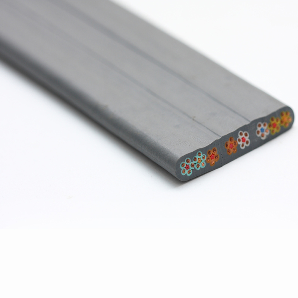 TVVB Cable plano móvil para ascensor con Refuerzo de protección mecánica