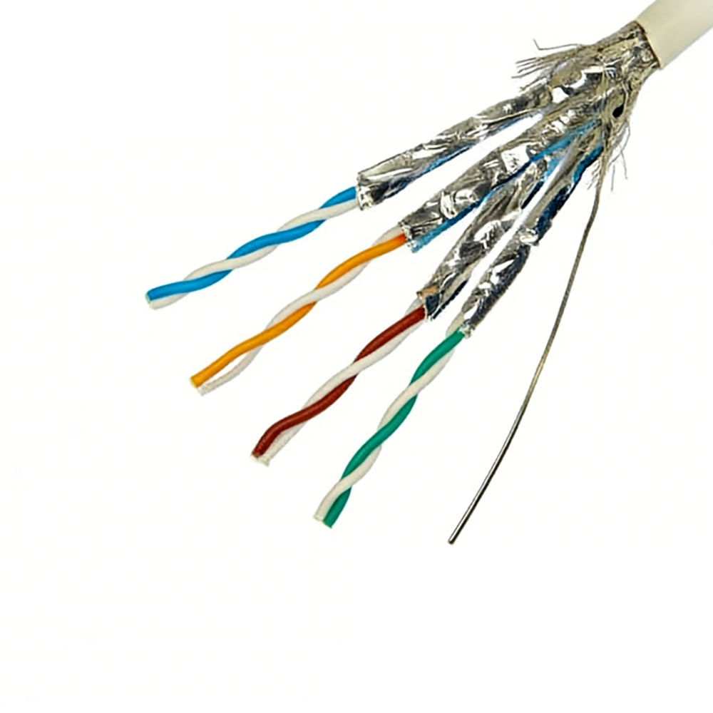 Cat8 Cable de bus industrial de disipación de calor y durabilidad