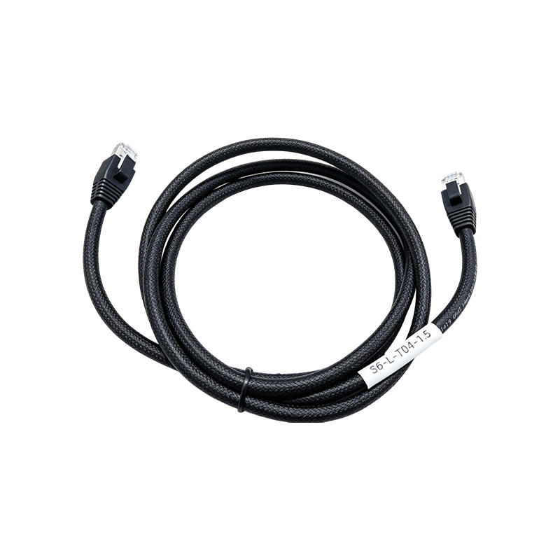 Cable Ethernet industrial blindado trenzado S6-L-T04-1.5