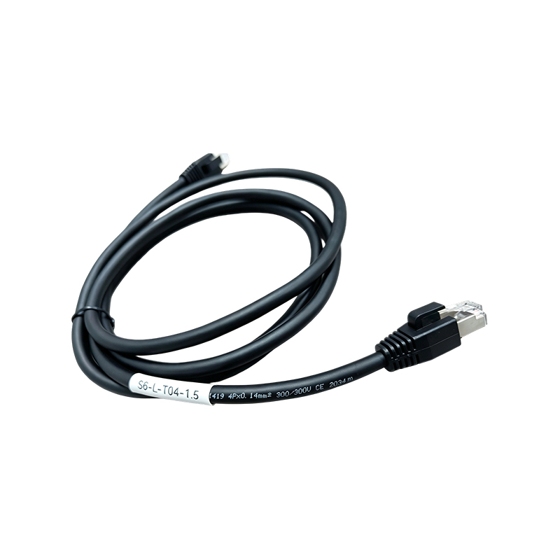 Cable Ethernet industrial de alta flexibilidad S6-L-T04-1.5